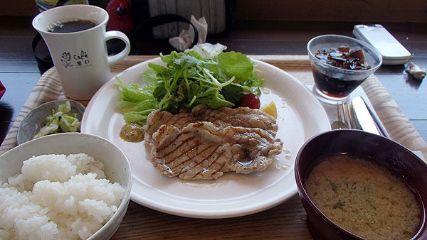 みゆきポークグリルステーキ（サラダ添え）